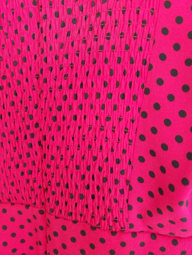 Vestido Zara lunares rojo