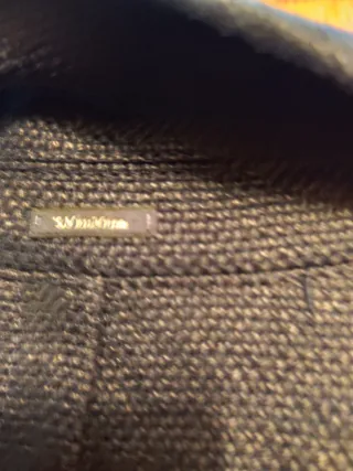 Americana Max Mara Negra