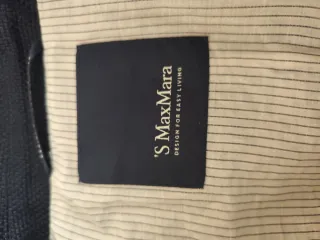 Americana Max Mara Negra