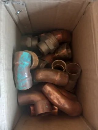 Piezas Cobre y Latón Fontanería