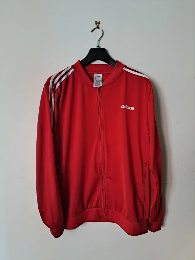 Adidas Giacca Rossa Taglia L