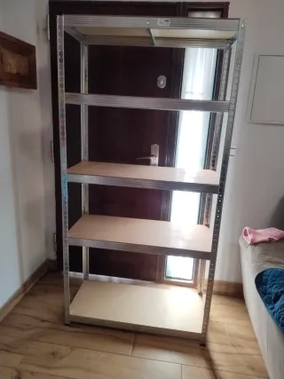 Estantería galvanizada 5 baldas