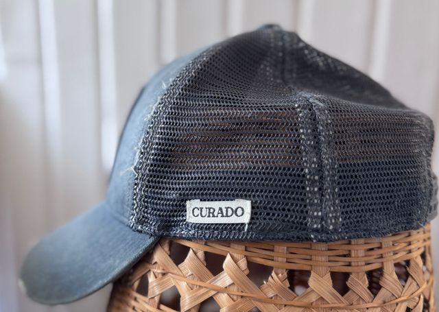 Gorra Gorras Curado Gris con Diseño Alebrije