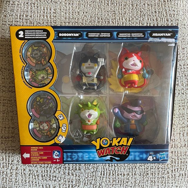 Figuras Yo-Kai Watch con Medallas Exclusivas