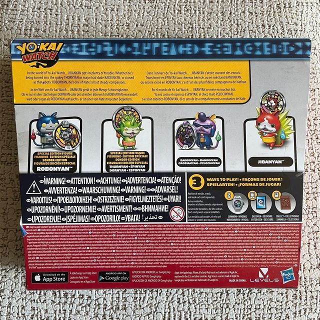 Figuras Yo-Kai Watch con Medallas Exclusivas