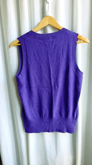 Chaleco Laura Ashley Morado