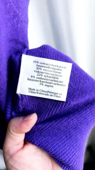 Chaleco Laura Ashley Morado