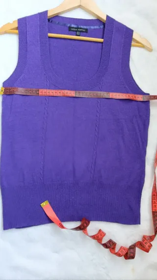Chaleco Laura Ashley Morado