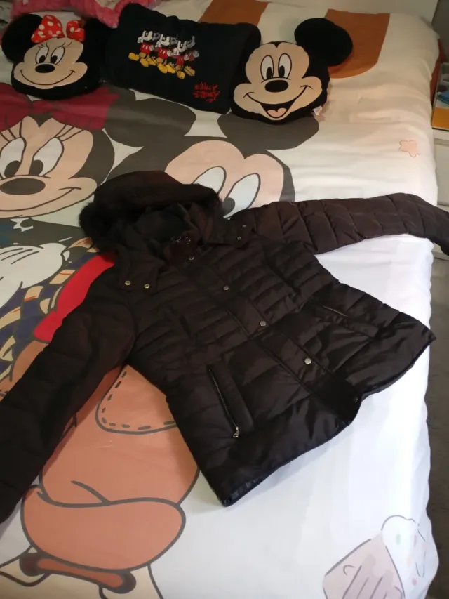 Abrigo acolchado mujer