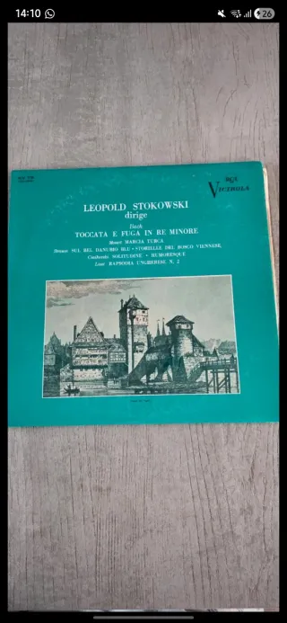 Leopold Stokowski dirige Toccata e fuga