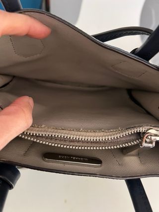 Borsetta Michael Kors carta da zucchero/ blu scuro