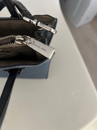 Borsetta Michael Kors carta da zucchero/ blu scuro