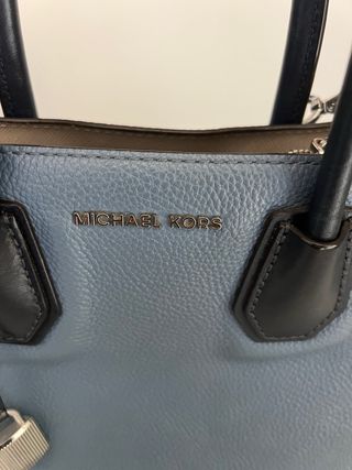 Borsetta Michael Kors carta da zucchero/ blu scuro