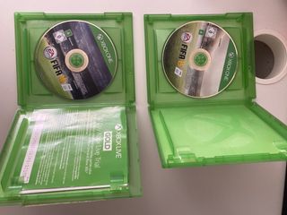 Lote 5 Juegos FIFA XBOX ONE: 15, 16, 17, 18, 20