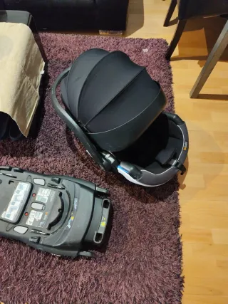 Silla coche bebé + base Isofix
