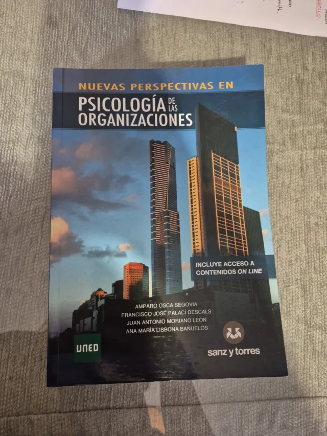 Nuevas Perspectivas en Psicología de las Organi...