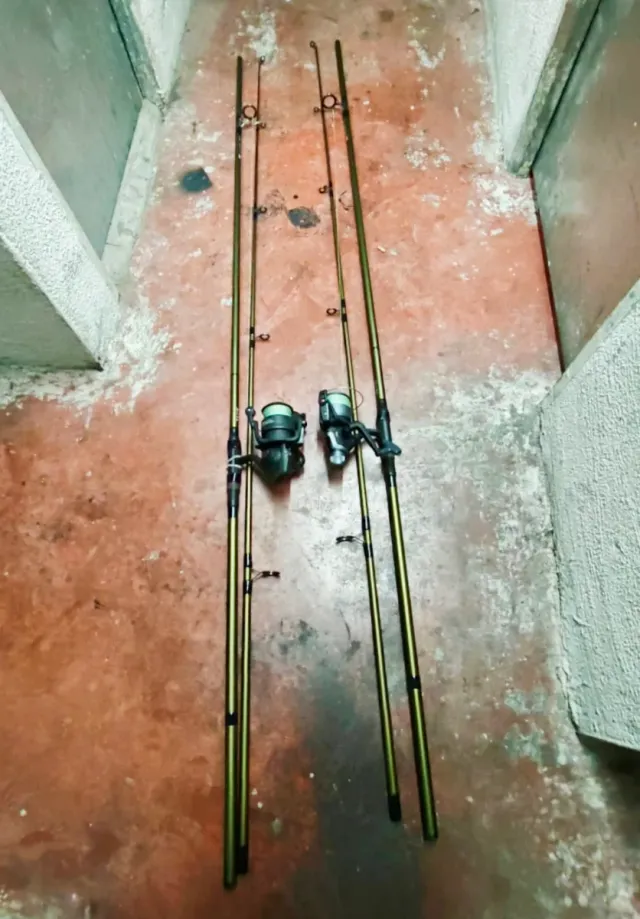 2 Cañas de Pescar con Carretes