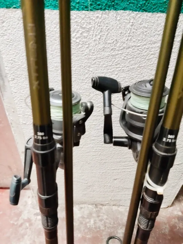2 Cañas de Pescar con Carretes