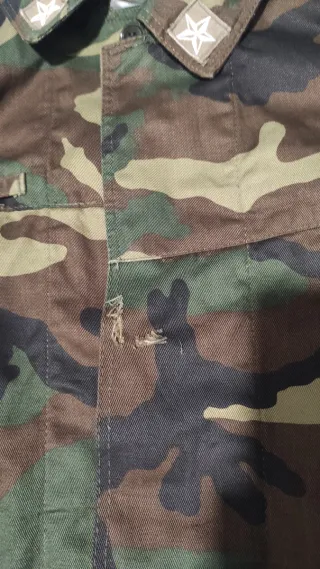 Giacca militare mimetica vintage esercito italiano