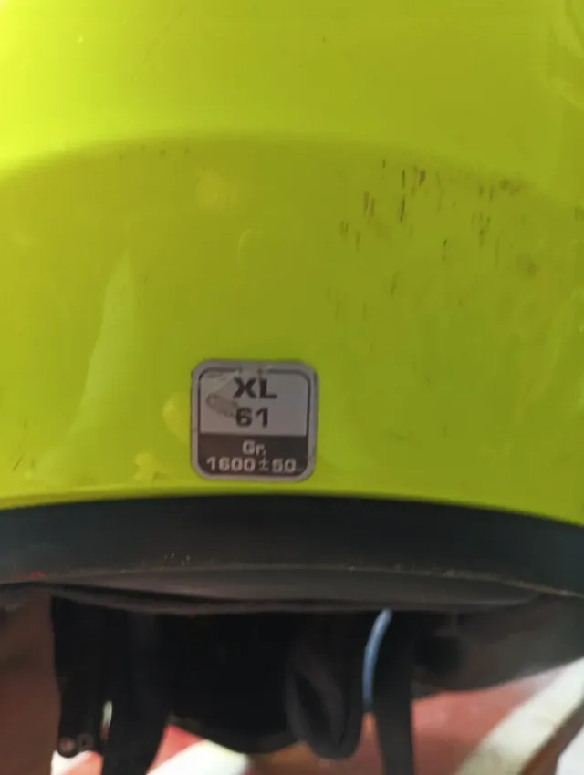 Casco Moto Amarillo Tourer HPS X.01