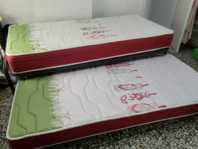 Cama nido con 2 colchones