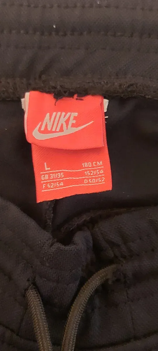 Pantalón Chándal Nike Negro