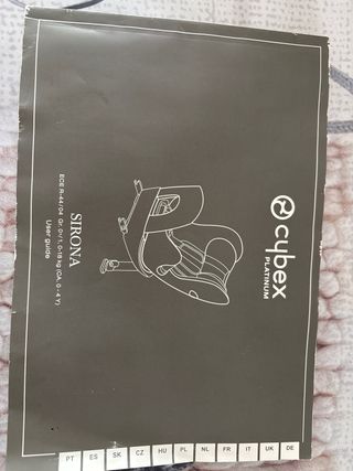 Silla coche Cybex Sirona Platinum Isofix Gris
