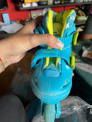 Patines ajustables niño 4 ruedas Talla XS