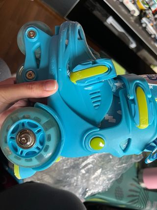 Patines ajustables niño 4 ruedas Talla XS