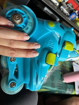 Patines ajustables niño 4 ruedas Talla XS