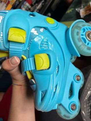 Patines ajustables niño 4 ruedas Talla XS