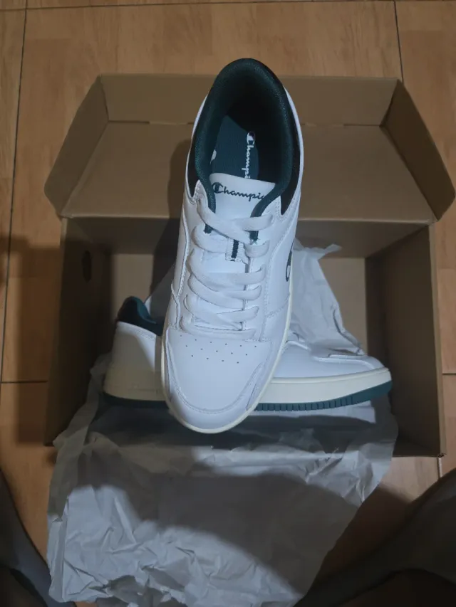 Zapatillas Champion Blancas y Verdes Nuevas