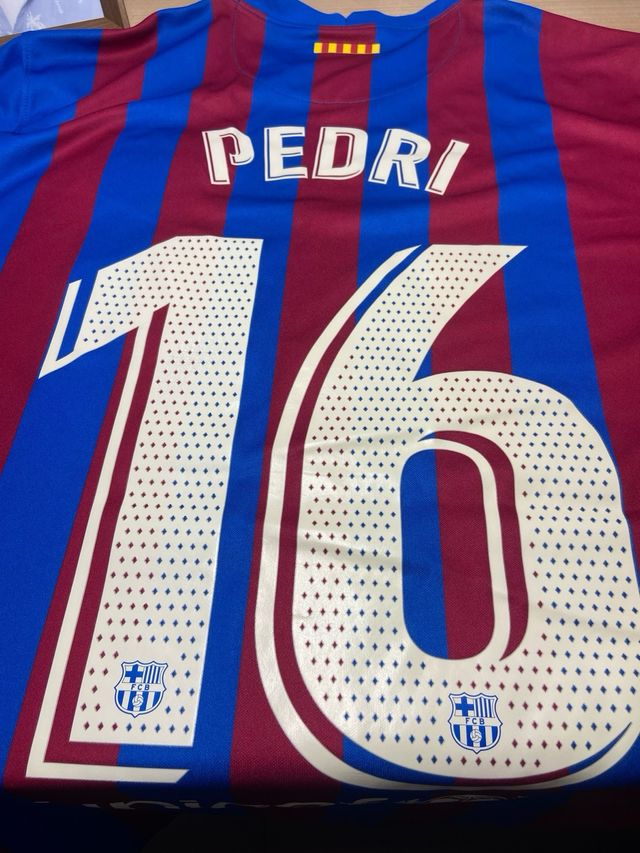 Camiseta FC Barcelona 21/22 Pedri 16