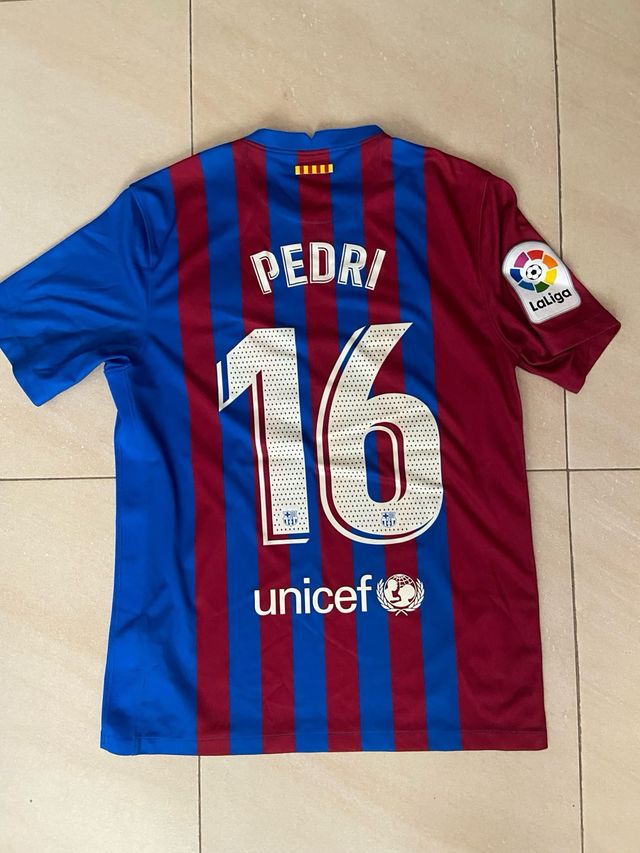 Camiseta FC Barcelona 21/22 Pedri 16