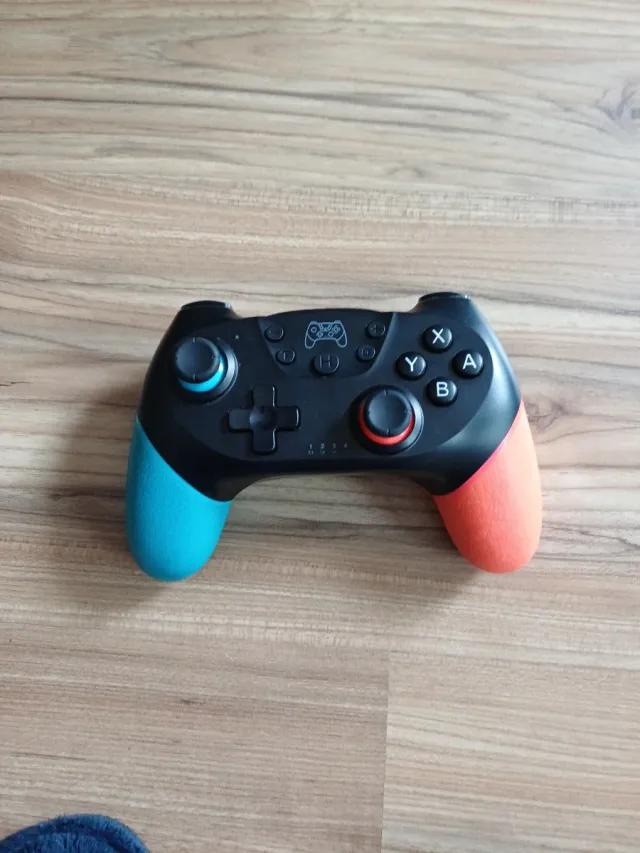 Controle Pro Switch Azul/Laranja