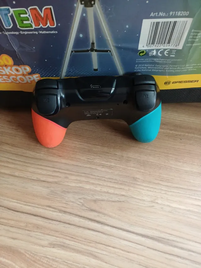 Controle Pro Switch Azul/Laranja