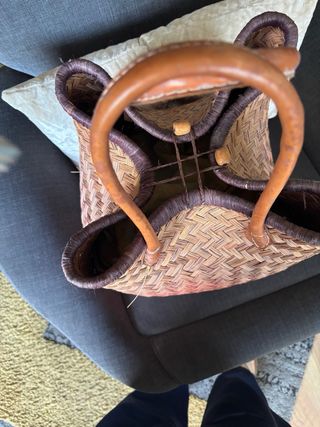 Bolso de mimbre Dragón Difusión