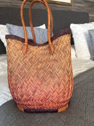 Bolso de mimbre Dragón Difusión