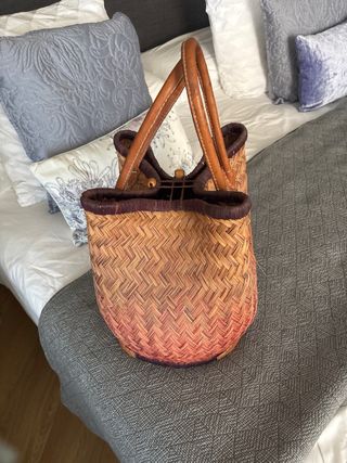 Bolso de mimbre Dragón Difusión