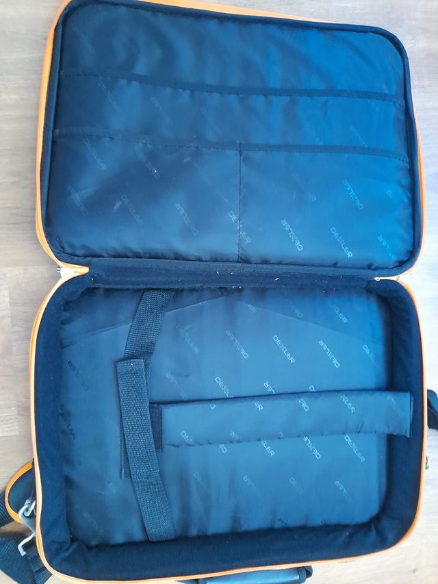 Funda Ordenador Grande Naranja