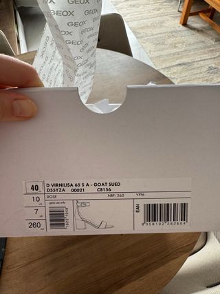 Sandalias Geox D Virnilisa 65 S A Talla 40