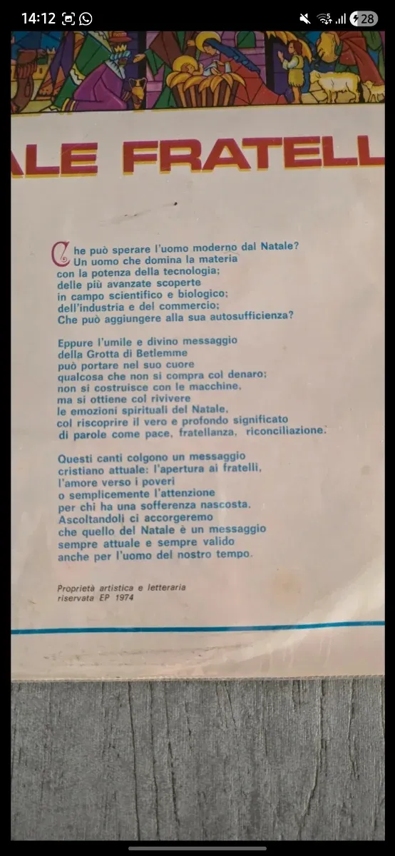 Vinile È Natale Fratello