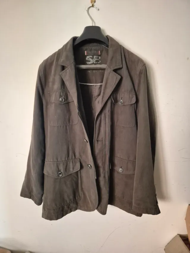 Giacca uomo marrone taglia L