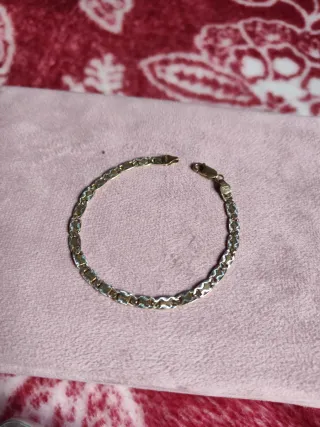 Pulsera de oro para hombre