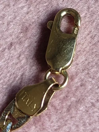 Pulsera de oro para hombre