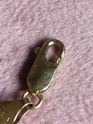 Pulsera de oro para hombre