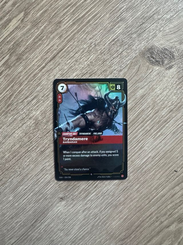 paquete cartas foil riftbound