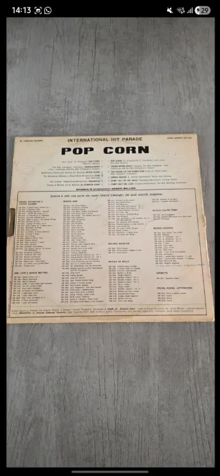 Pop Corn International Hit Parade LP