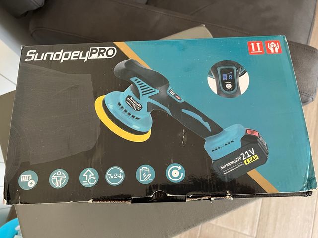 Pulidora Rotativa Coche 21V Sundpey PRO