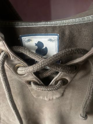 Felpa Duck Farm verde militare Tg. S